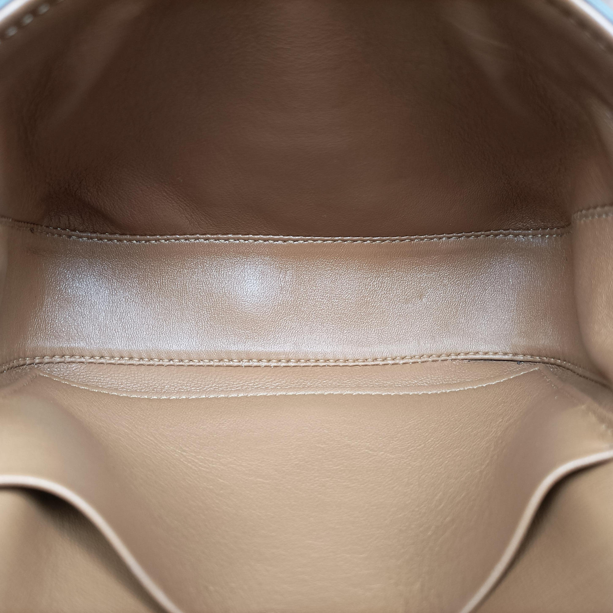 Pre-owned Celine Teen Triomphe Brown Leather 188423BF4 shoulderbag | stylenewstar