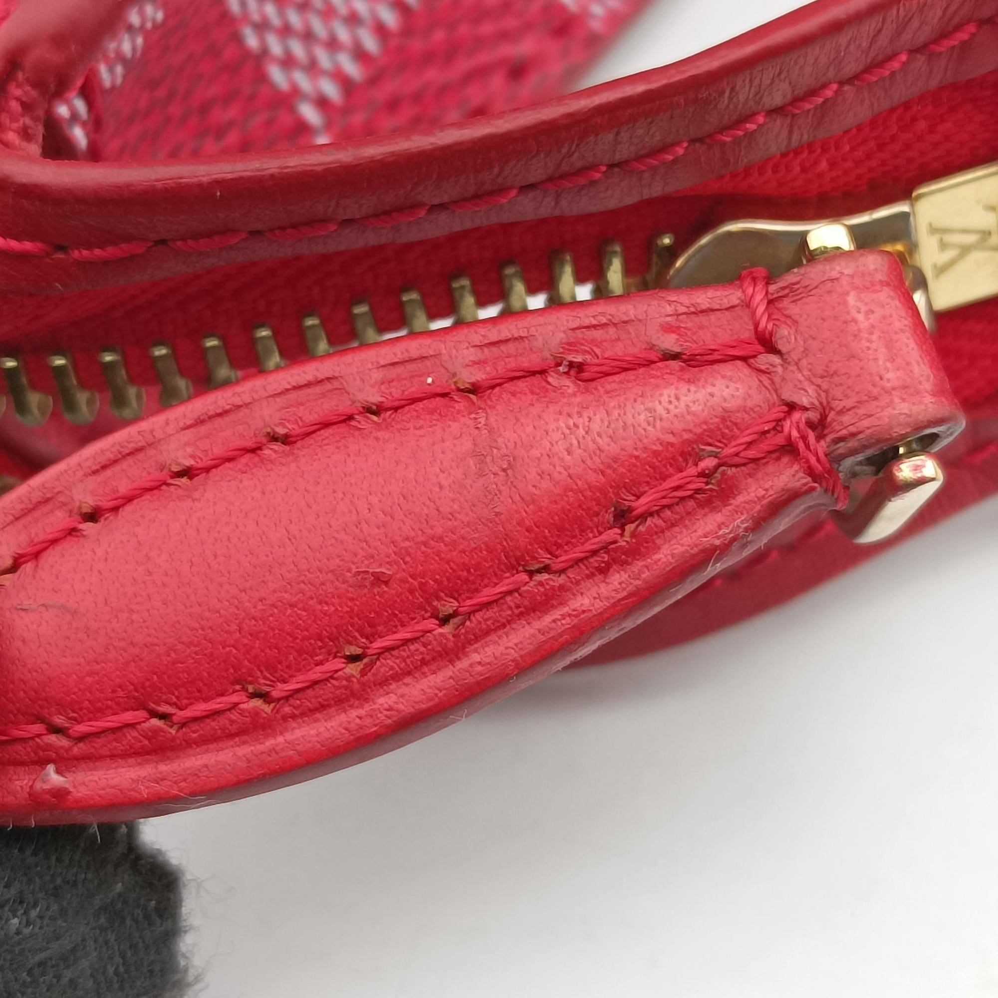Pre-owned Louis Vuitton Module CARMIN Damier PVC Coated Canvas N41306 shoulderbag | stylenewstar