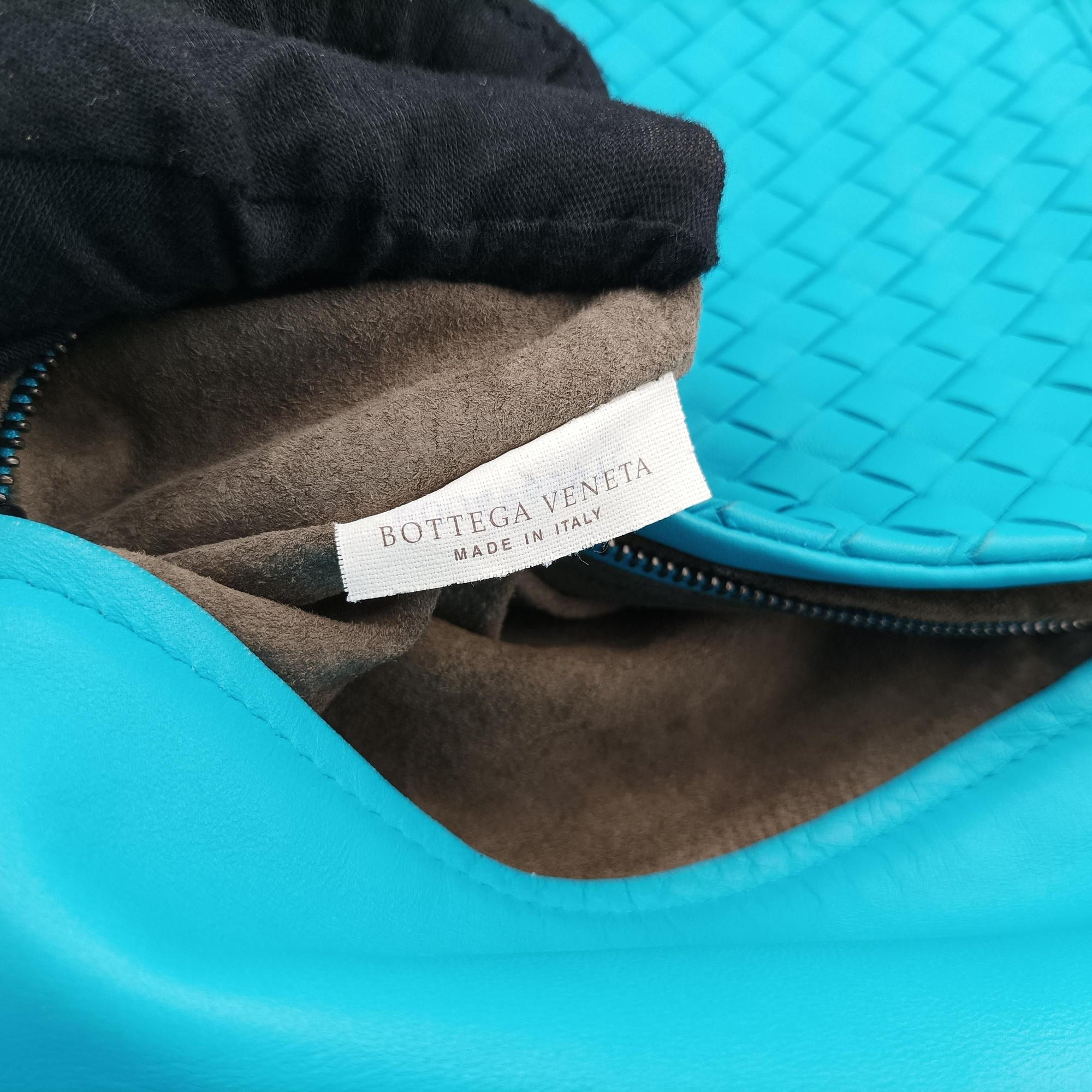 Vintage Bottega Veneta Intrecciato Blue lambskin  shoulderbag | stylenewstar