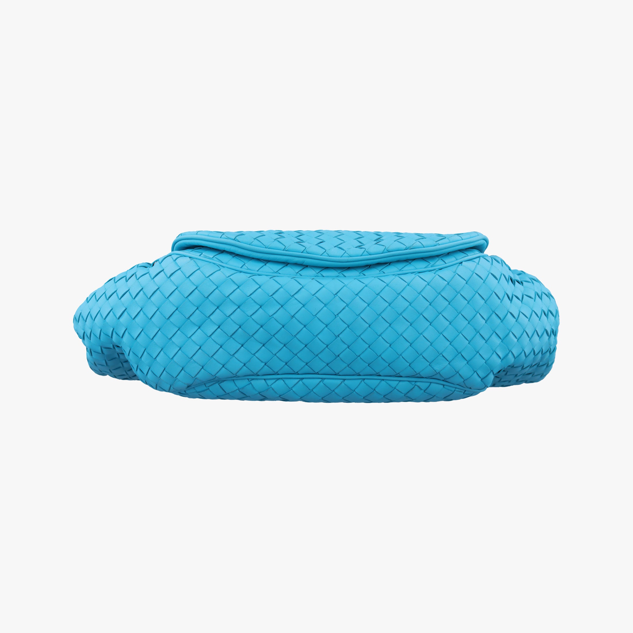 Vintage Bottega Veneta Intrecciato Blue lambskin  shoulderbag | stylenewstar