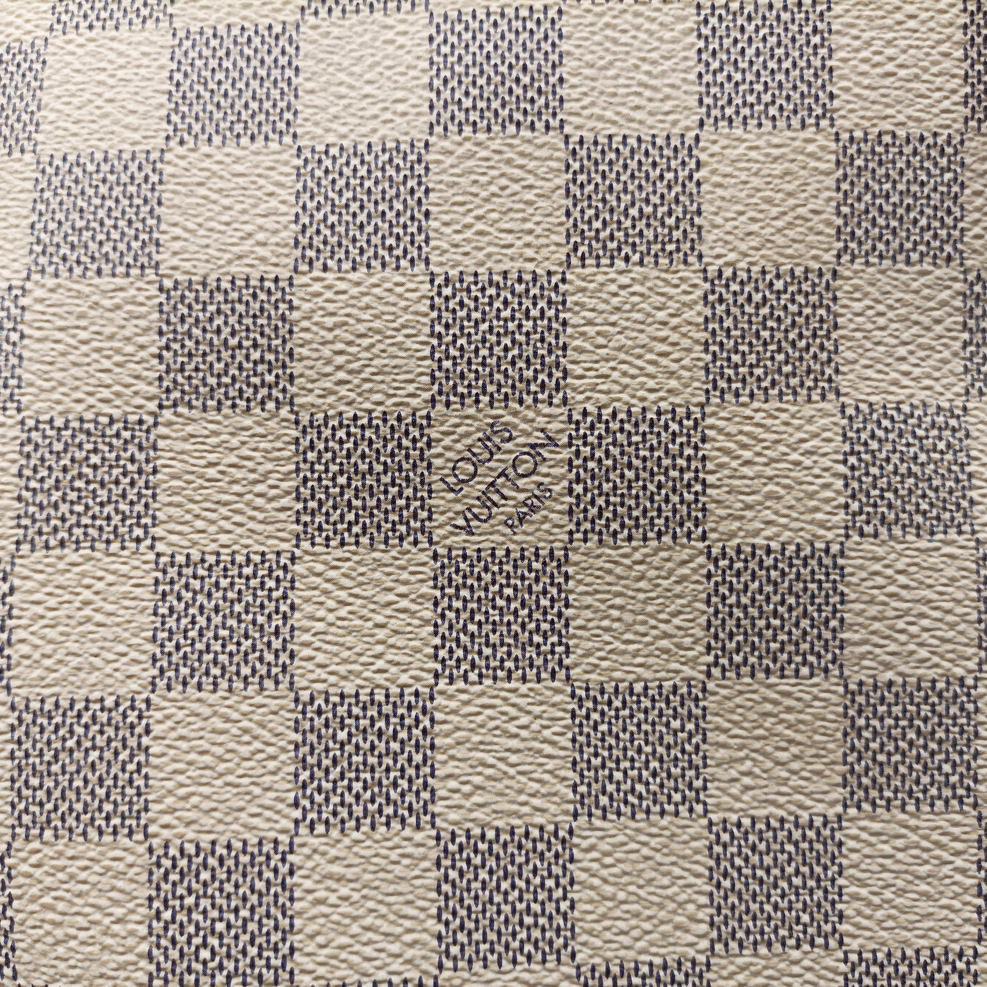 Pre-owned Louis Vuitton Neverfull MM Azur Damier Canvas N51107 shoulderbag | stylenewstar