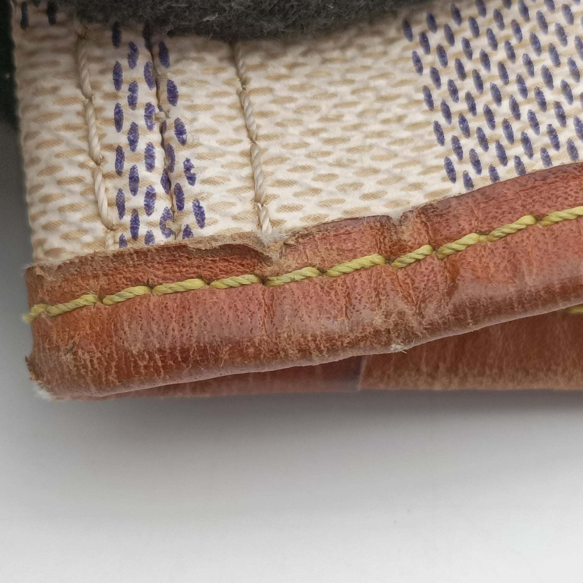 Pre-owned Louis Vuitton Neverfull MM Azur Damier Canvas N51107 shoulderbag | stylenewstar