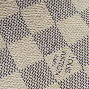 Pre-owned Louis Vuitton Neverfull MM Azur Damier Canvas N51107 shoulderbag | stylenewstar