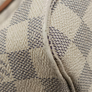 Pre-owned Louis Vuitton Neverfull MM Azur Damier Canvas N51107 shoulderbag | stylenewstar