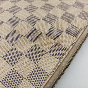 Pre-owned Louis Vuitton Neverfull MM Azur Damier Canvas N51107 shoulderbag | stylenewstar