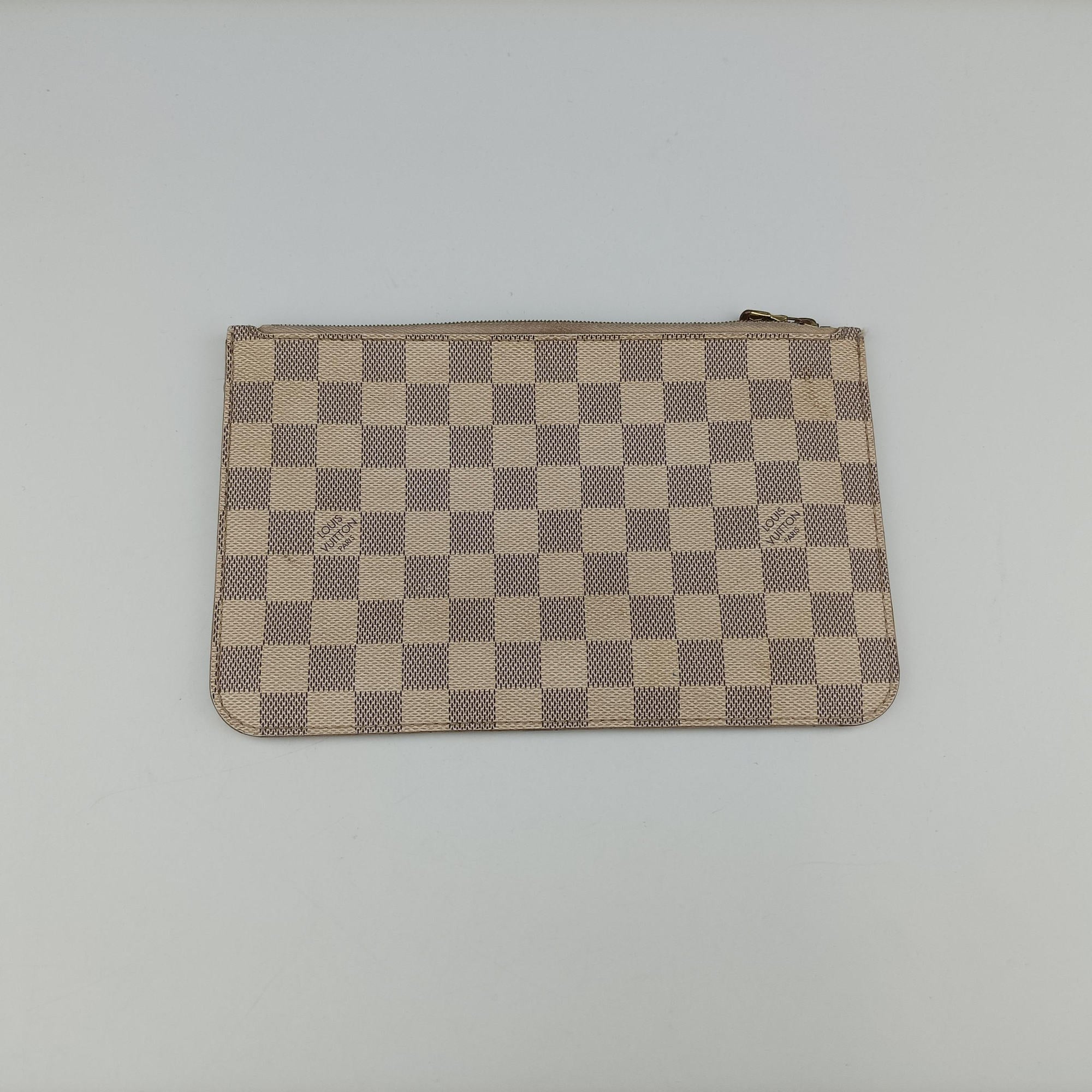 Pre-owned Louis Vuitton Neverfull MM Azur Damier Canvas N51107 shoulderbag | stylenewstar
