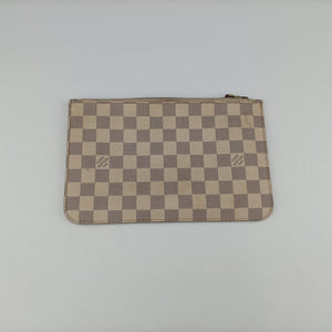 Pre-owned Louis Vuitton Neverfull MM Azur Damier Canvas N51107 shoulderbag | stylenewstar