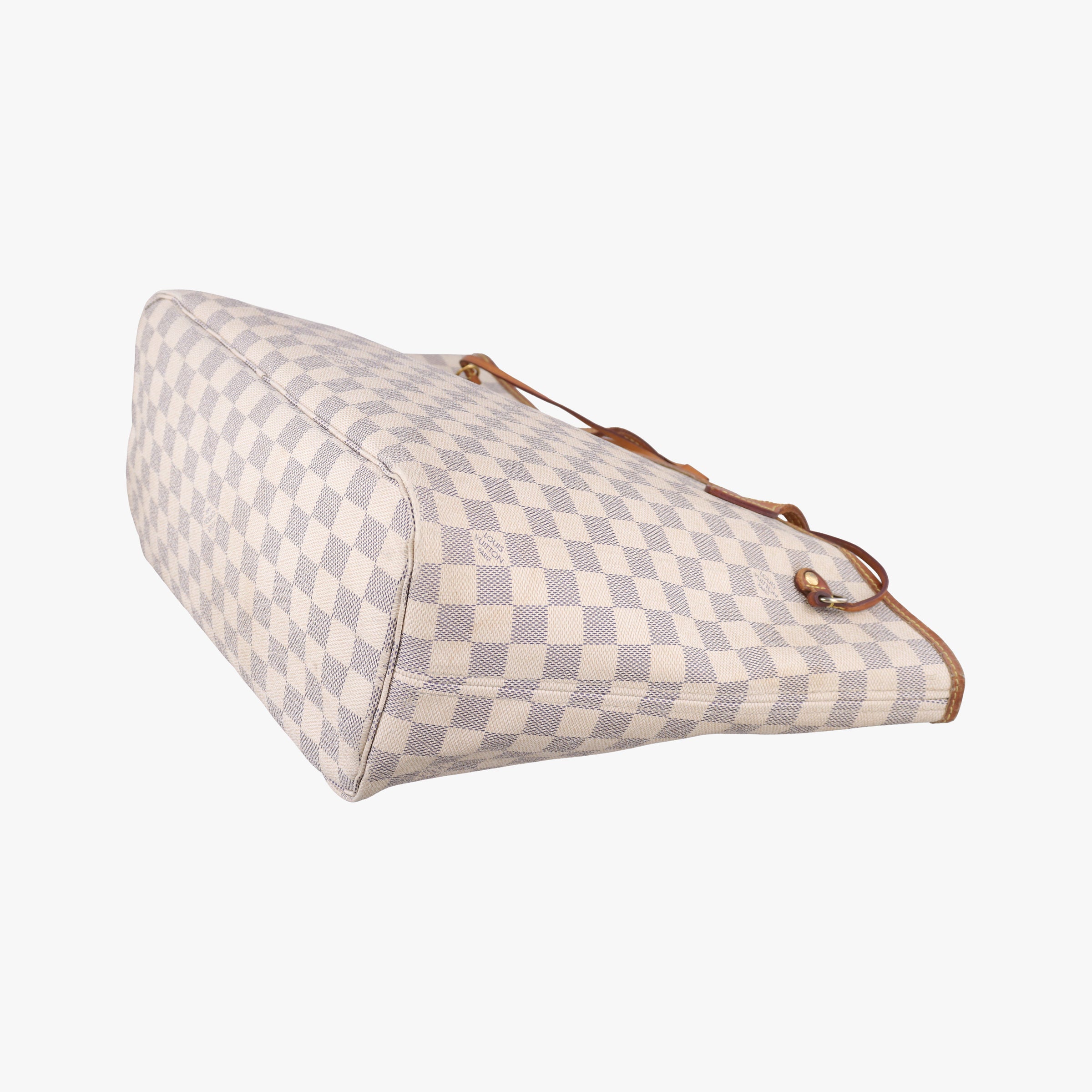 Pre-owned Louis Vuitton Neverfull MM Azur Damier Canvas N51107 shoulderbag | stylenewstar