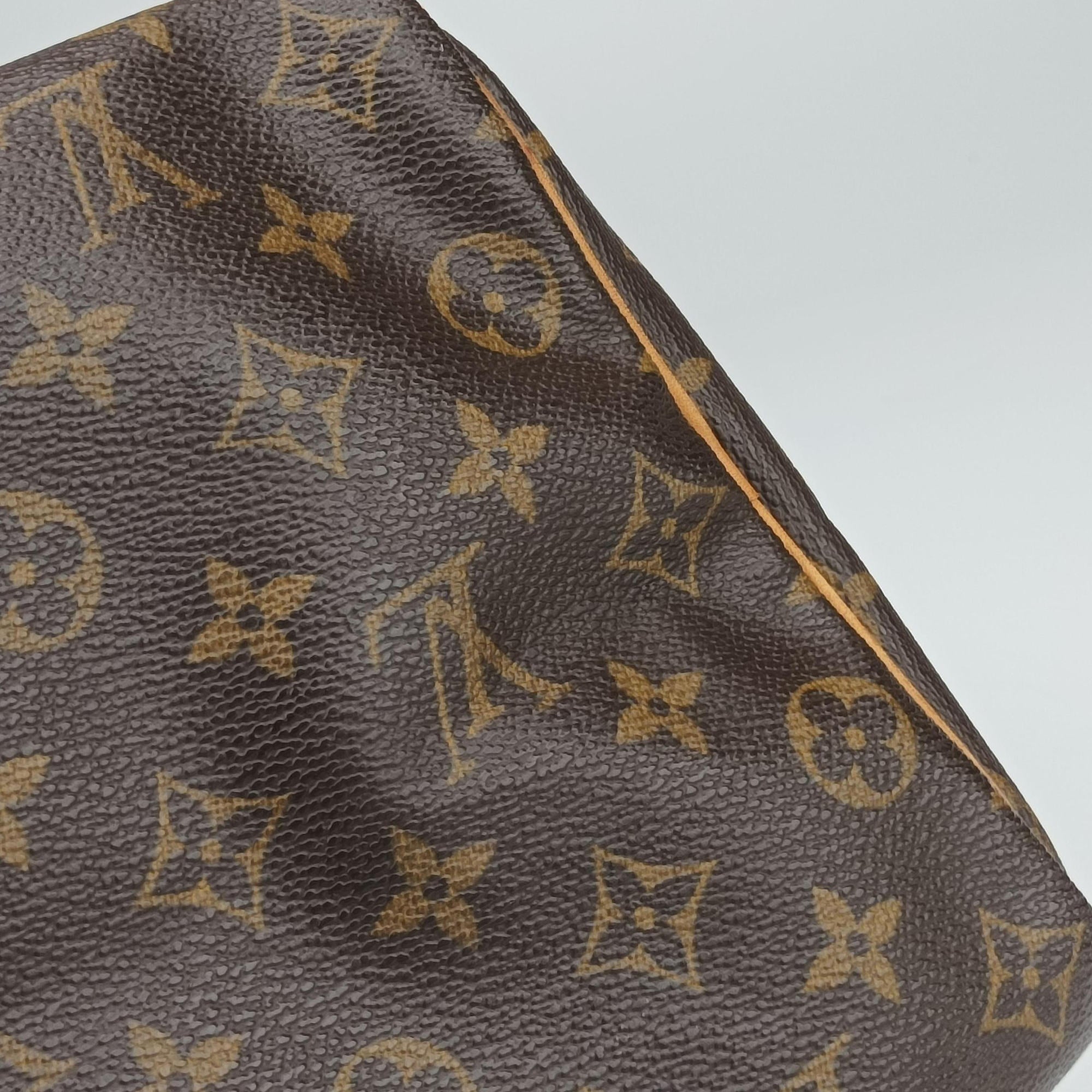 Pre-owned Louis Vuitton Speedy 35 Monogram/Brown Monogram canvas M41524 handbag | stylenewstar