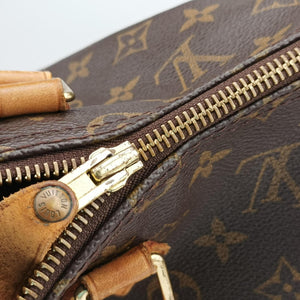 Pre-owned Louis Vuitton Speedy 35 Monogram/Brown Monogram canvas M41524 handbag | stylenewstar