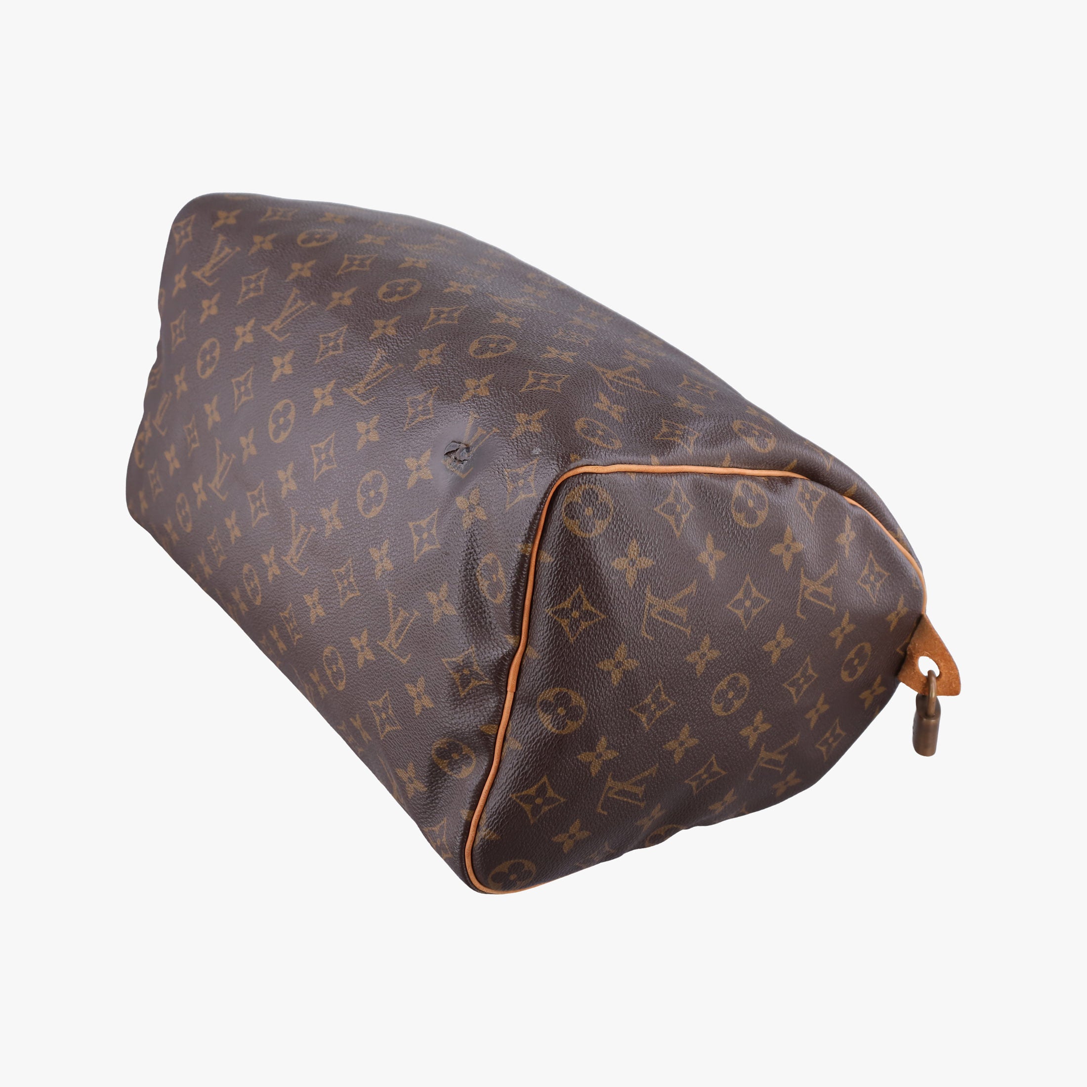 Pre-owned Louis Vuitton Speedy 35 Monogram/Brown Monogram canvas M41524 handbag | stylenewstar