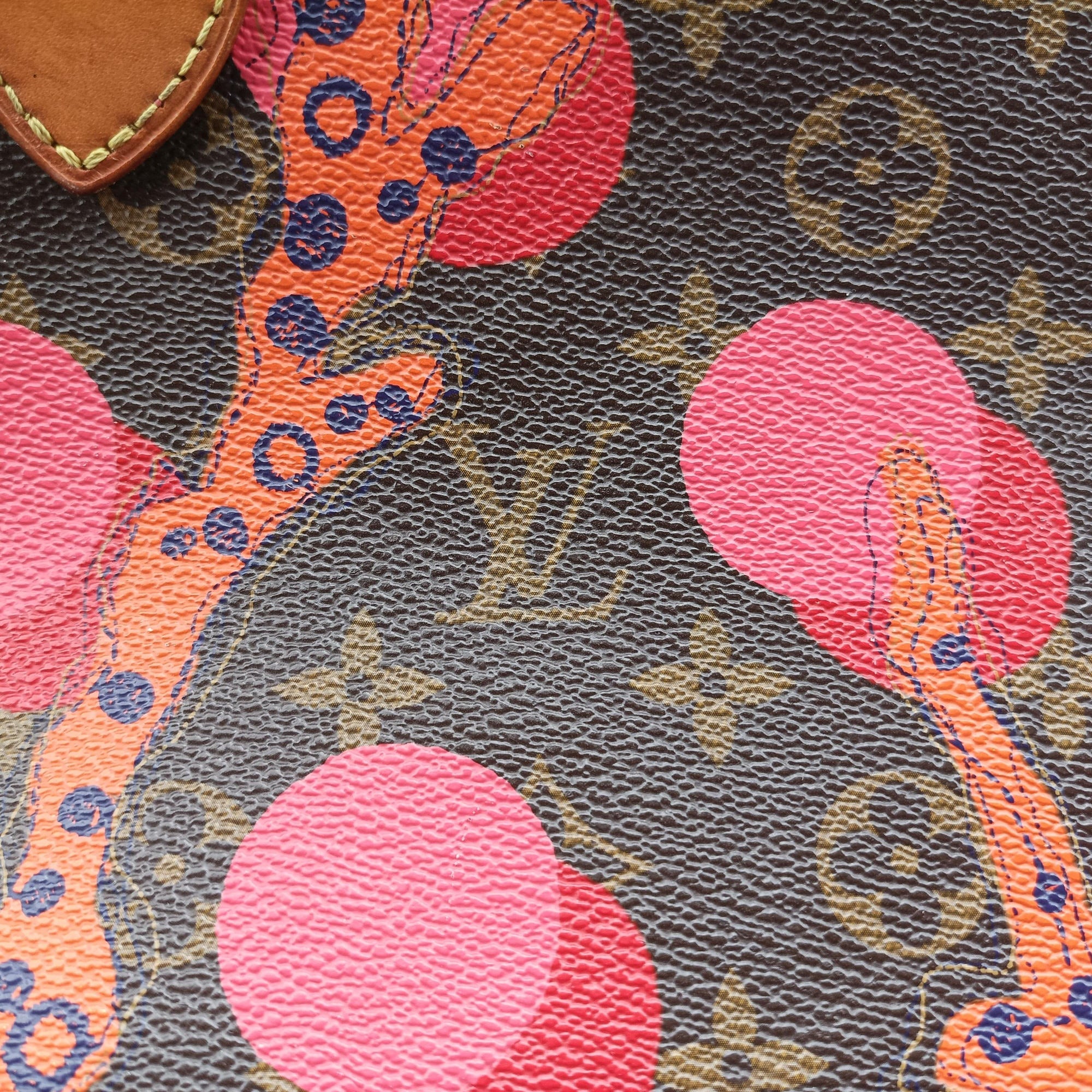 Pre-owned Louis Vuitton Neverfull MM brown×multi Monogram La Mage M41603 shoulderbag | stylenewstar