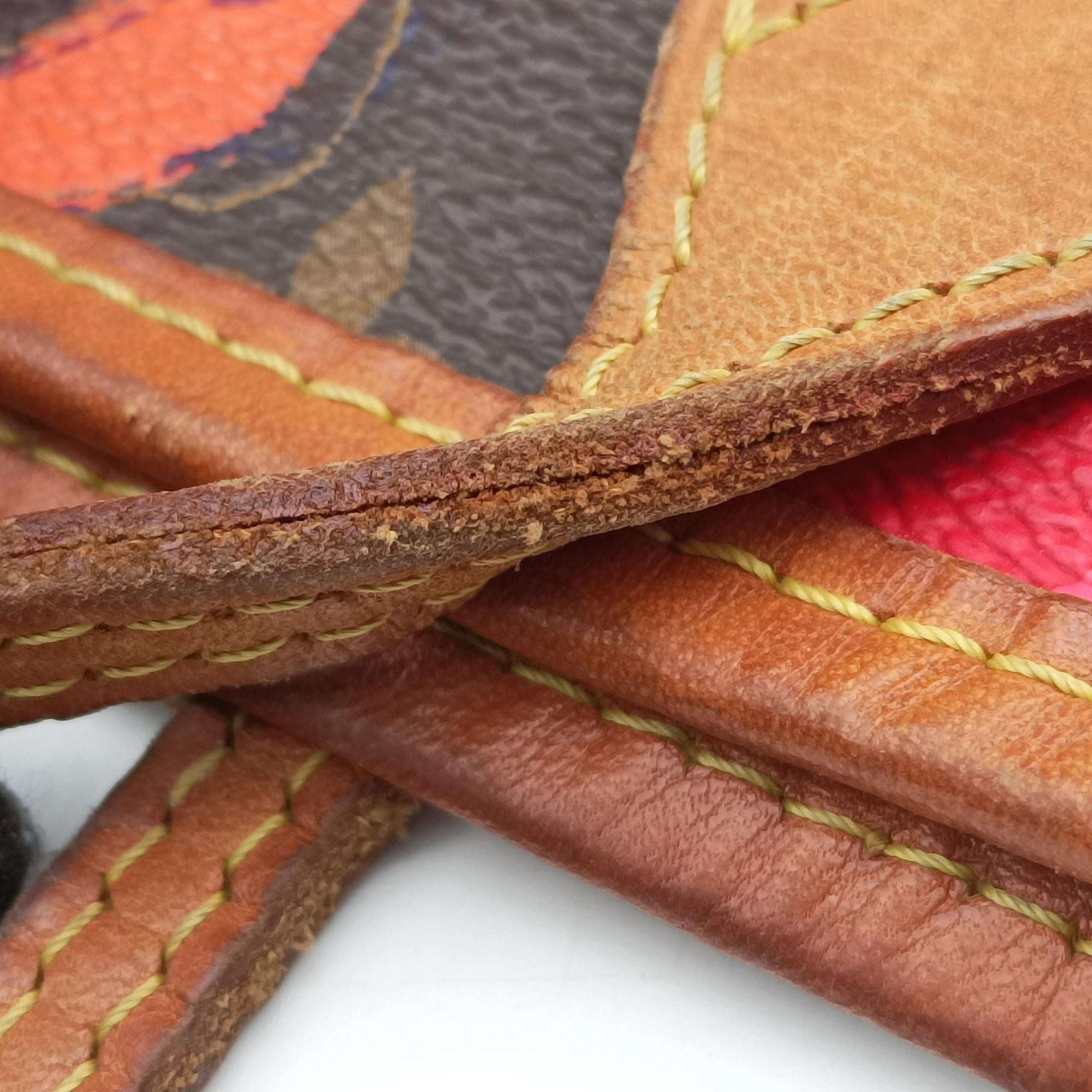 Pre-owned Louis Vuitton Neverfull MM brown×multi Monogram La Mage M41603 shoulderbag | stylenewstar