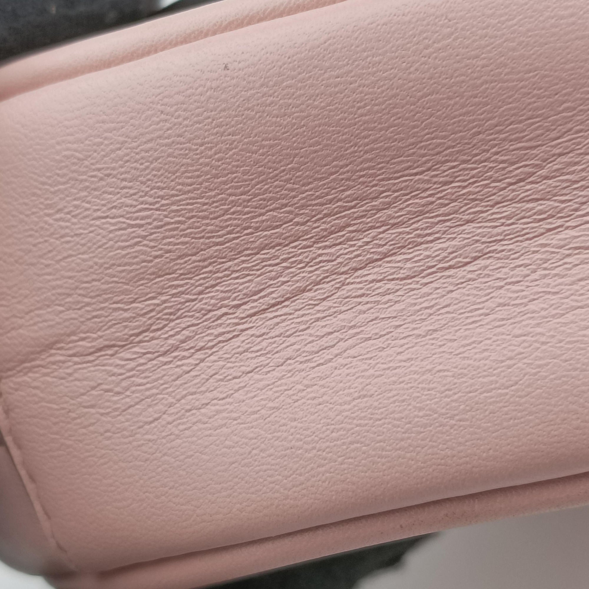 Pre-owned Gucci GG Marmont Pink Leather 476434 bum bag/waist bag | stylenewstar