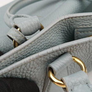 Pre-owned Prada Galleria Blue Leather BN1801 shoulderbag | stylenewstar