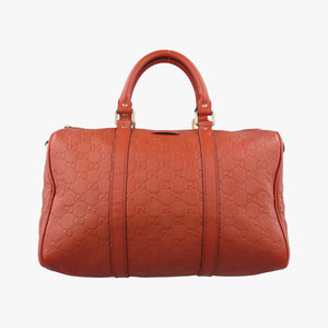 Pre-owned Gucci Joy Guccissima Orange Leather 265697 handbag | stylenewstar