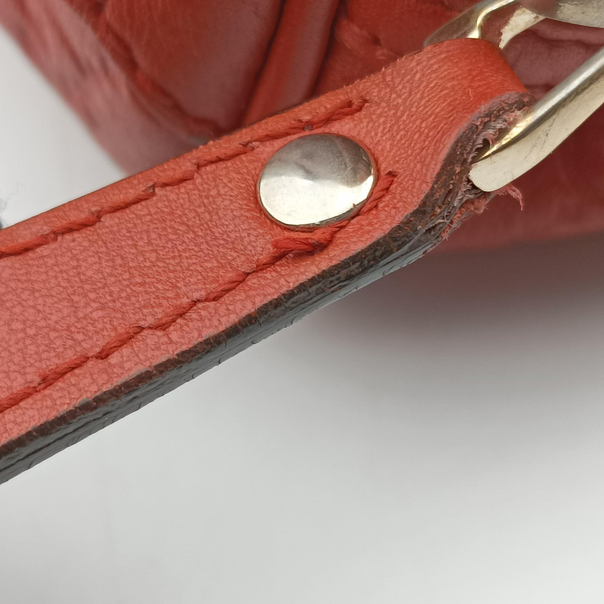 Pre-owned Gucci Joy Guccissima Orange Leather 265697 handbag | stylenewstar