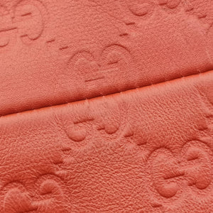Pre-owned Gucci Joy Guccissima Orange Leather 265697 handbag | stylenewstar