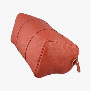Pre-owned Gucci Joy Guccissima Orange Leather 265697 handbag | stylenewstar
