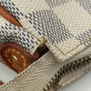Pre-owned Louis Vuitton EVA AZUR Damier Canvas N55214 shoulderbag | stylenewstar