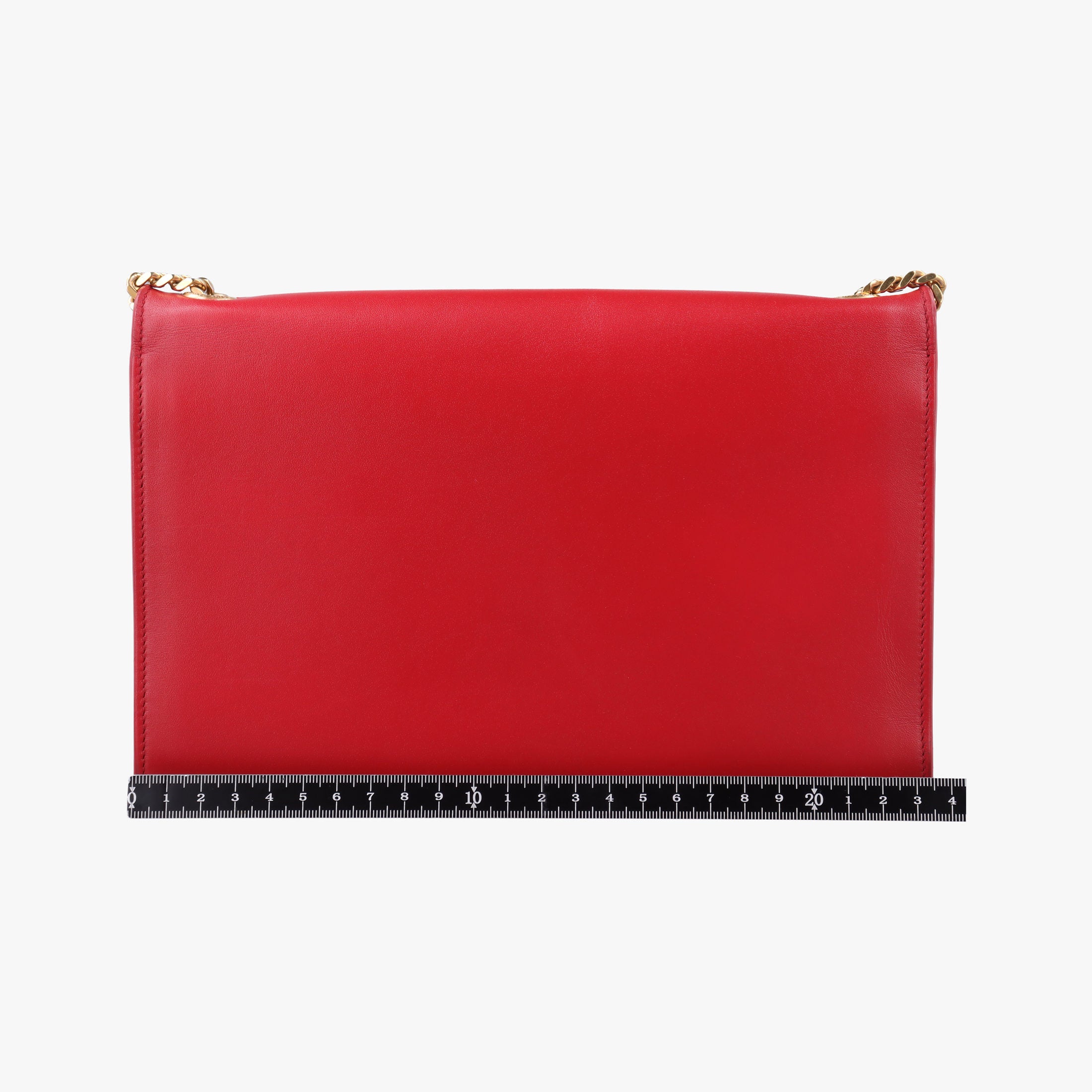 Pre-owned Yves Saint Laurent KATE Red Leather 354119 shoulderbag | stylenewstar