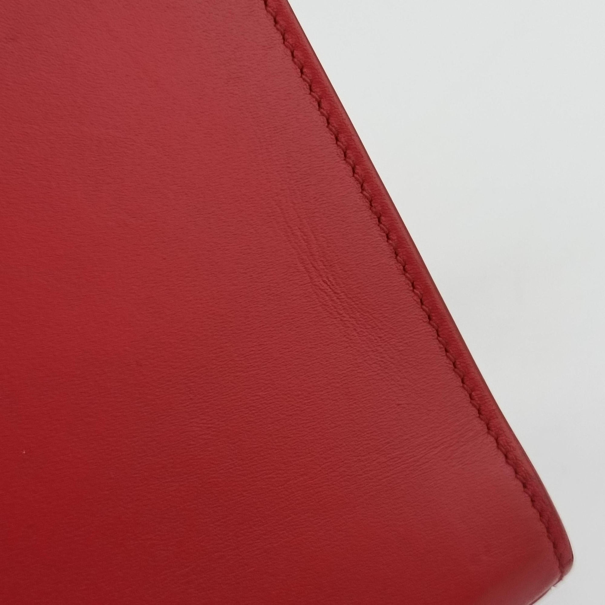 Pre-owned Yves Saint Laurent KATE Red Leather 354119 shoulderbag | stylenewstar