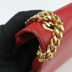 Pre-owned Yves Saint Laurent KATE Red Leather 354119 shoulderbag | stylenewstar