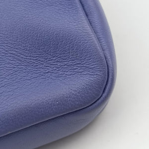 Pre-owned Fendi monster micro Baguette Purple Leather 8M0354 shoulderbag | stylenewstar
