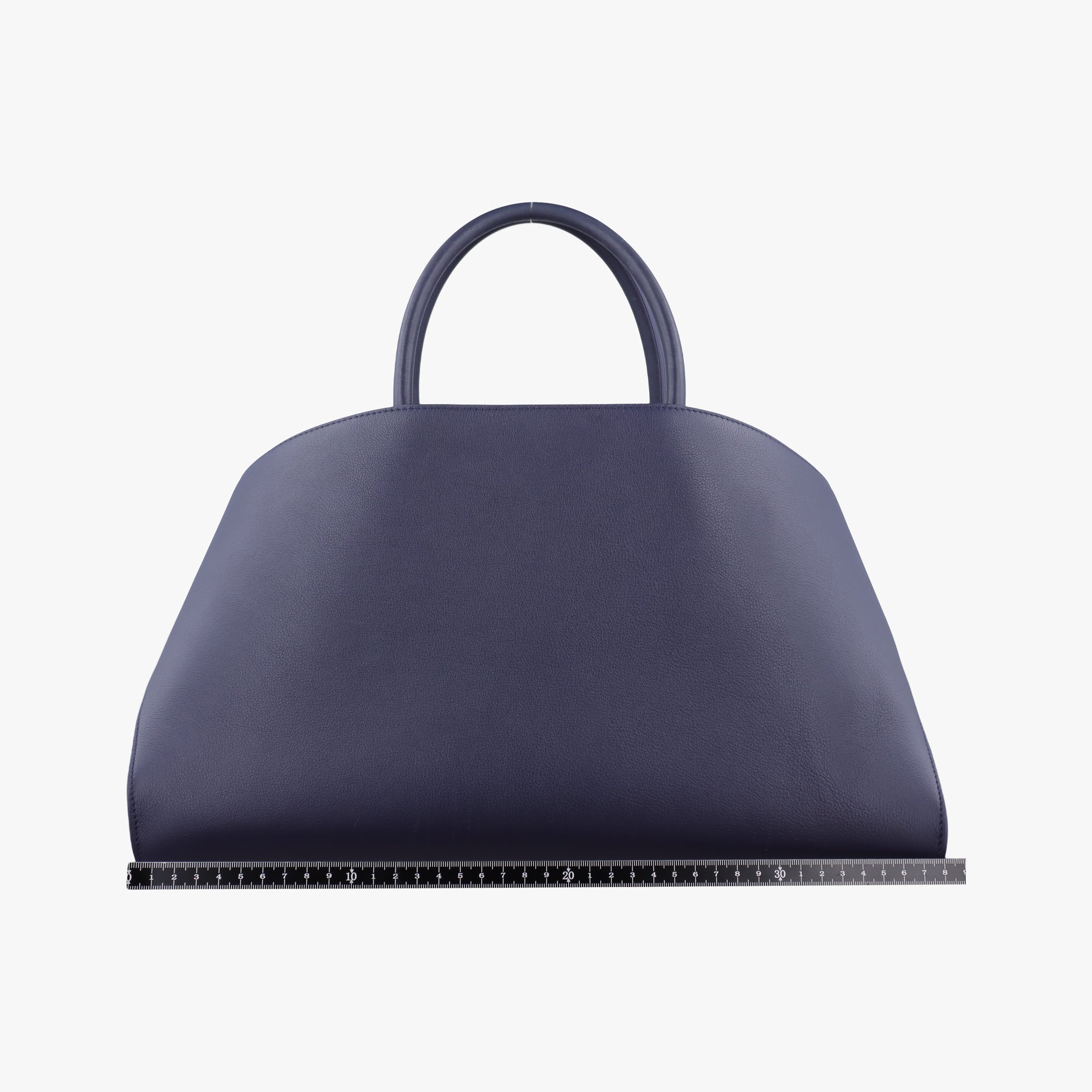 Pre-owned Ferragamo hug Navy leather  shoulderbag | stylenewstar