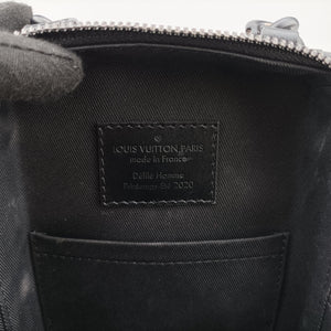 Pre-owned Louis Vuitton Vertical Soft Trunk brown×Noir Monogram Toughtage M45044 shoulderbag | stylenewstar