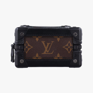 Pre-owned Louis Vuitton Vertical Soft Trunk brown×Noir Monogram Toughtage M45044 shoulderbag | stylenewstar