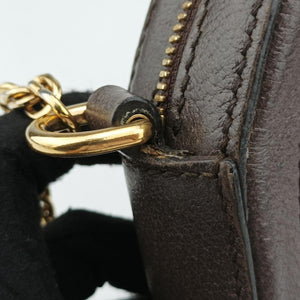 Pre-owned Gucci Ophidia Brown×beige×multi PVC coated canvas×Leather 550618 shoulderbag | stylenewstar