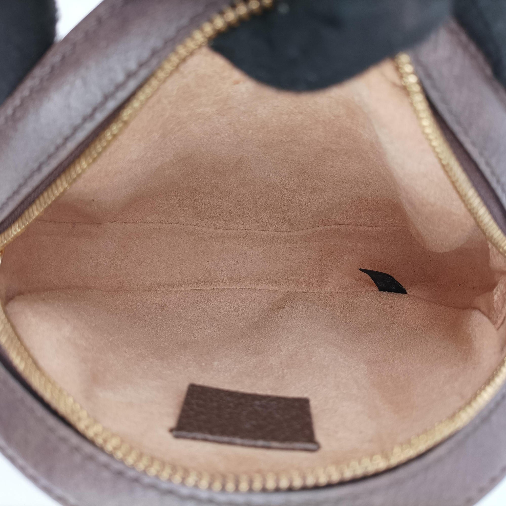 Pre-owned Gucci Ophidia Brown×beige×multi PVC coated canvas×Leather 550618 shoulderbag | stylenewstar