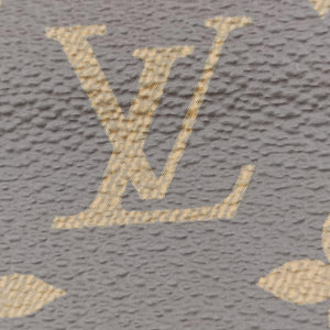 Pre-owned Louis Vuitton Flore Chain brown×FUCHSIA Monogram Porte Feuille ×calf leather M69578 shoulderbag | stylenewstar