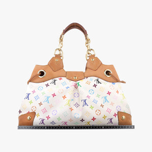 Vintage Louis Vuitton URSULA white Monogram Multicolor M40123 handbag | stylenewstar