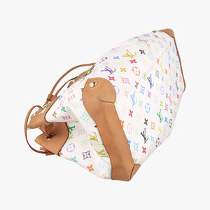 Vintage Louis Vuitton URSULA white Monogram Multicolor M40123 handbag | stylenewstar