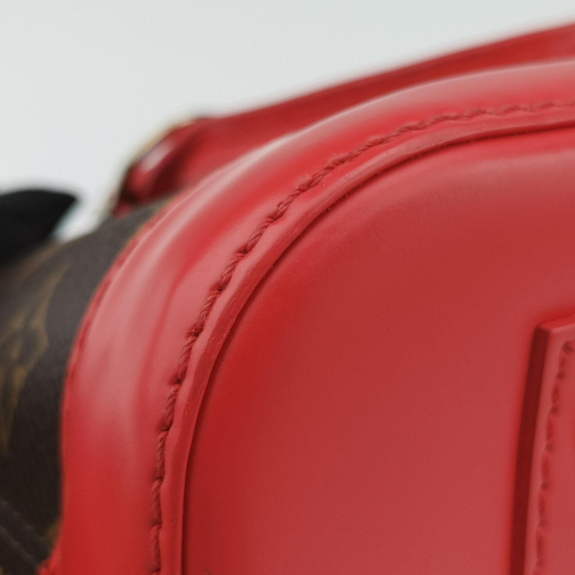 Pre-owned Louis Vuitton Alma BB　 Brown×Flamingo Monogram Canvas aMonogram Totem M41659 shoulderbag | stylenewstar