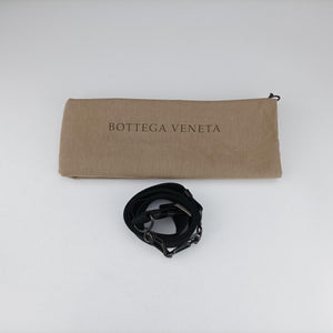 Pre-owned Bottega Veneta Intrecciato Black lambskin  shoulderbag | stylenewstar