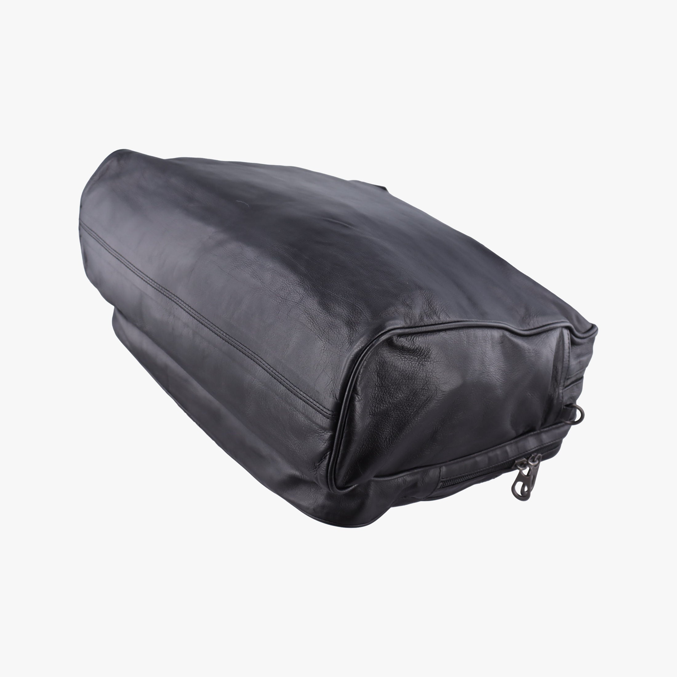 Pre-owned Bottega Veneta Intrecciato Black lambskin  shoulderbag | stylenewstar