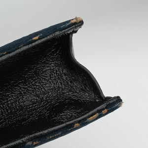 Pre-owned Gucci Dionysus Navy velour 499623 shoulderbag | stylenewstar