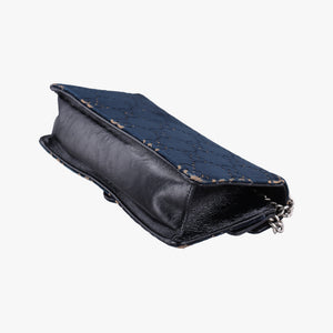 Pre-owned Gucci Dionysus Navy velour 499623 shoulderbag | stylenewstar