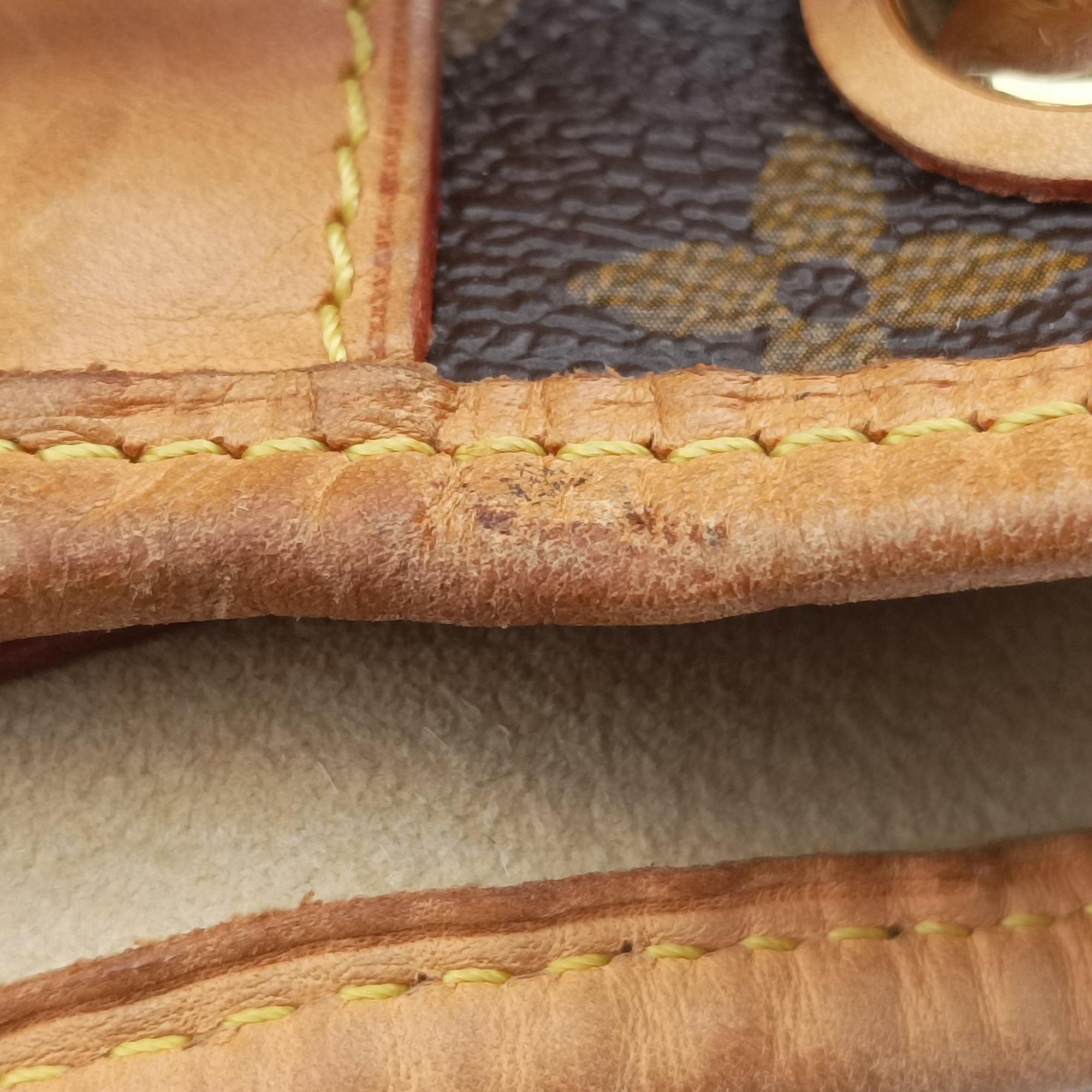 Pre-owned Louis Vuitton Neo Brown×Beige Monogram Canvas M40372 shoulderbag | stylenewstar