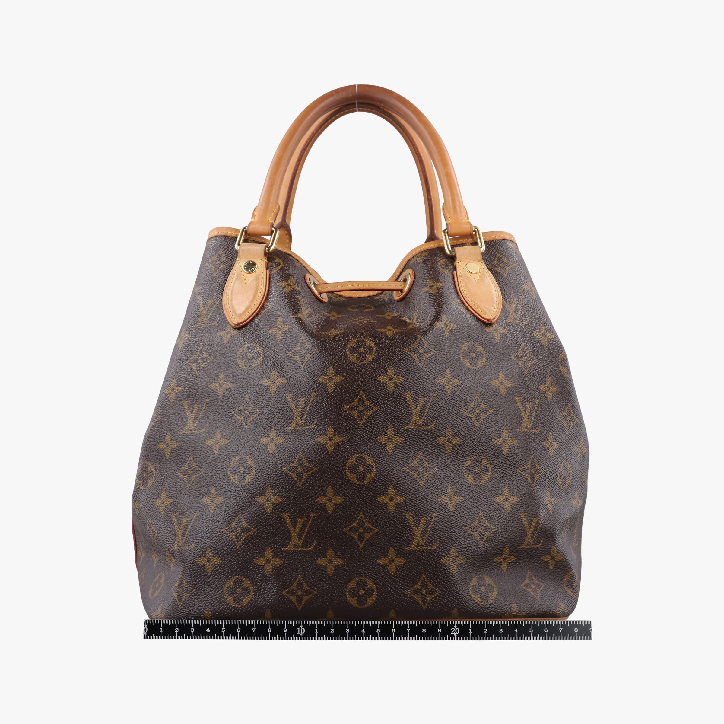 Pre-owned Louis Vuitton Neo Brown×Beige Monogram Canvas M40372 shoulderbag | stylenewstar
