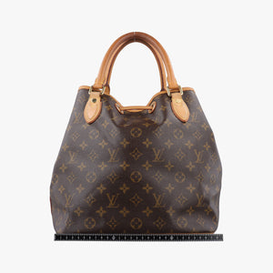 Pre-owned Louis Vuitton Neo Brown×Beige Monogram Canvas M40372 shoulderbag | stylenewstar
