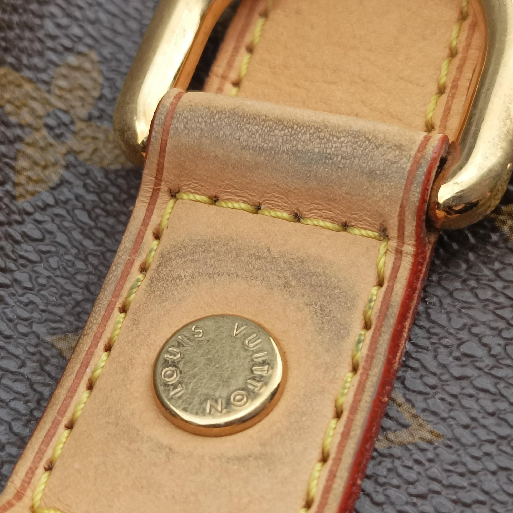 Pre-owned Louis Vuitton Neo Brown×Beige Monogram Canvas M40372 shoulderbag | stylenewstar