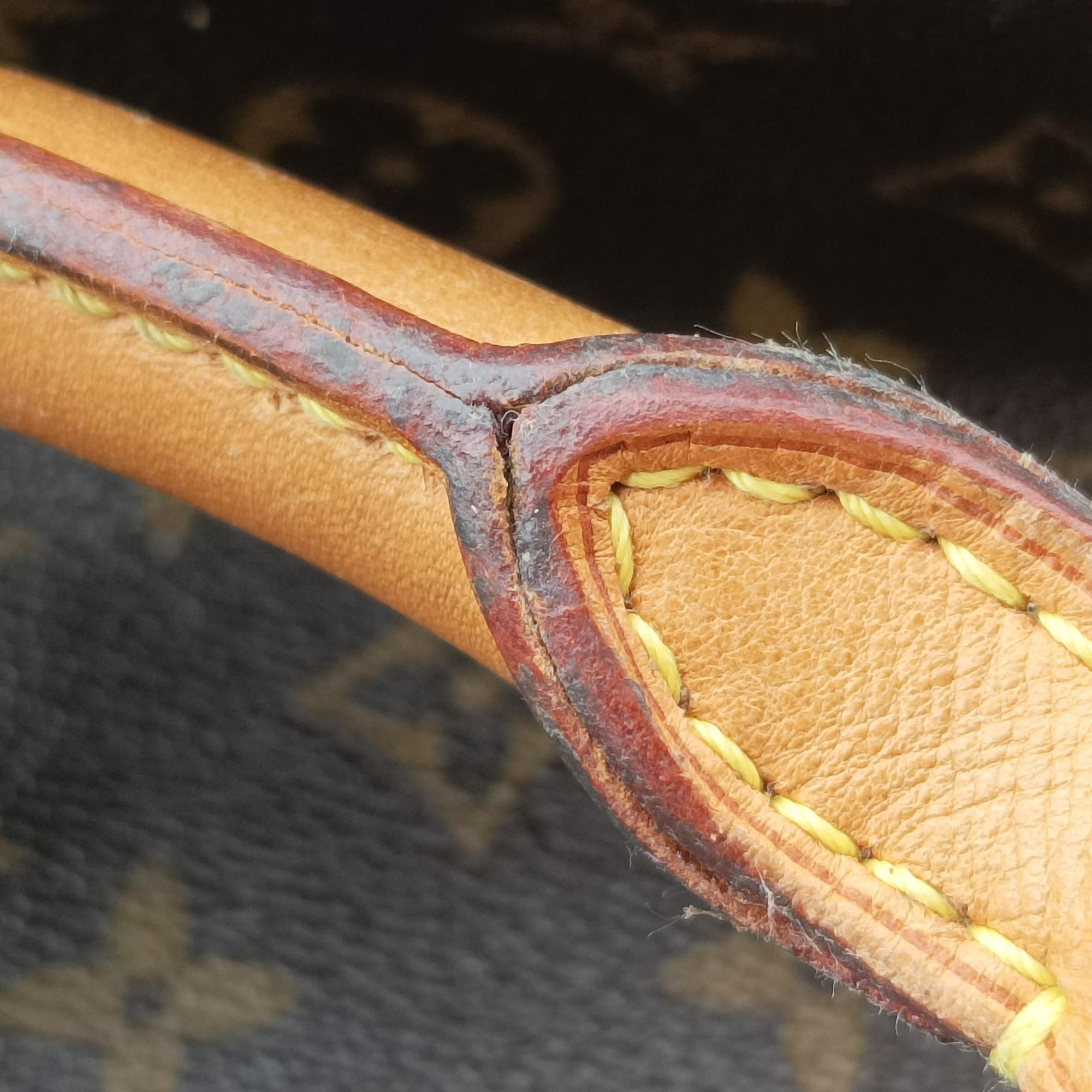 Pre-owned Louis Vuitton Neo Brown×Beige Monogram Canvas M40372 shoulderbag | stylenewstar