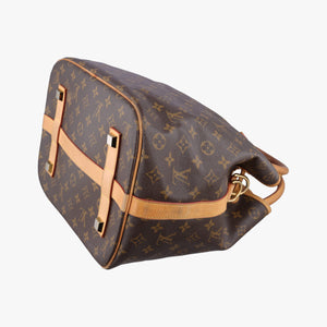 Pre-owned Louis Vuitton Neo Brown×Beige Monogram Canvas M40372 shoulderbag | stylenewstar