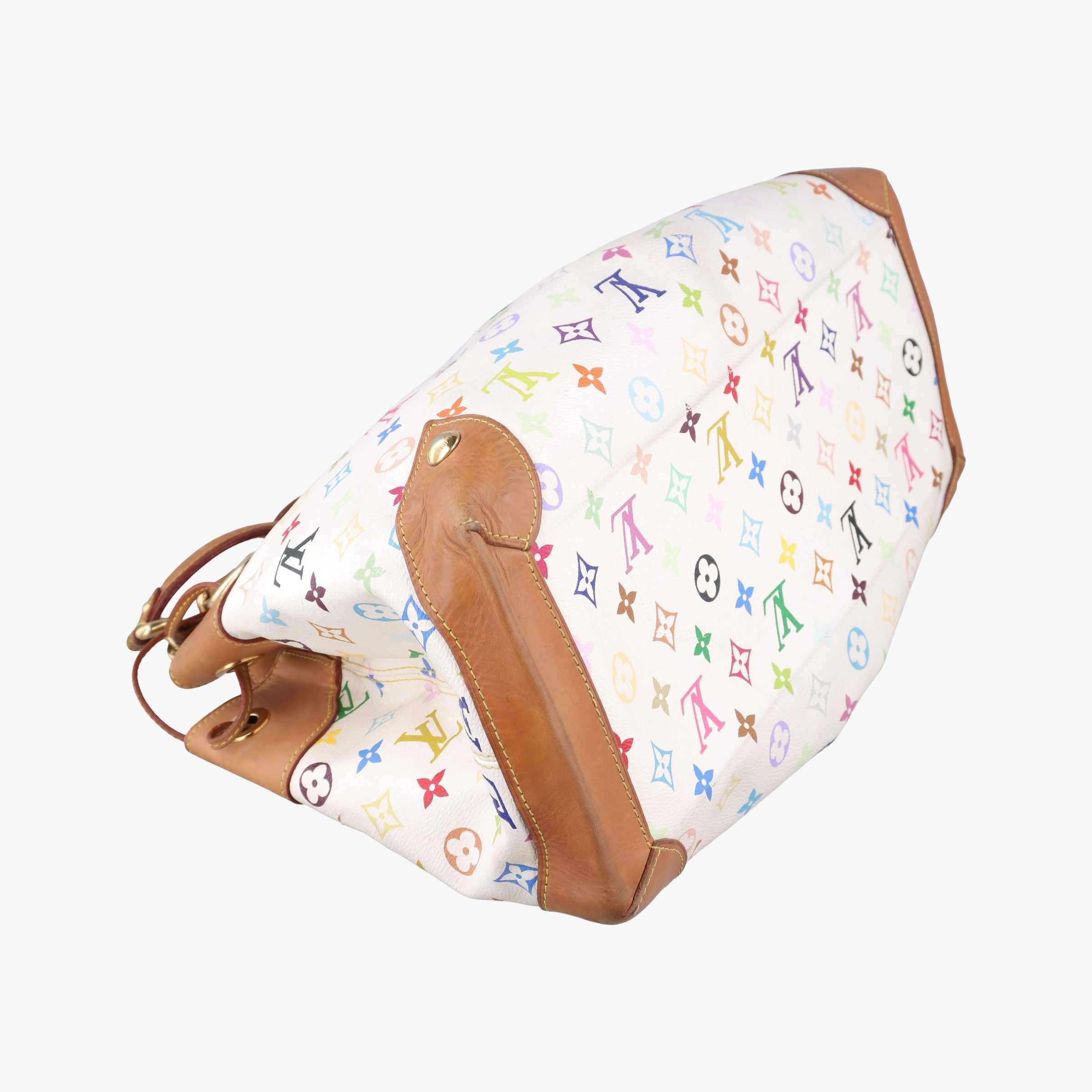 Vintage Louis Vuitton URSULA white Monogram Multicolor M40123 handbag | stylenewstar