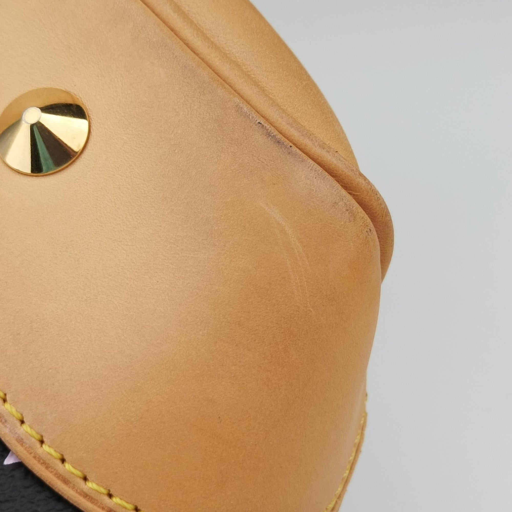 Pre-owned Louis Vuitton COURTNEY MM Noir Monogram Multicolor M45642 shoulderbag | stylenewstar