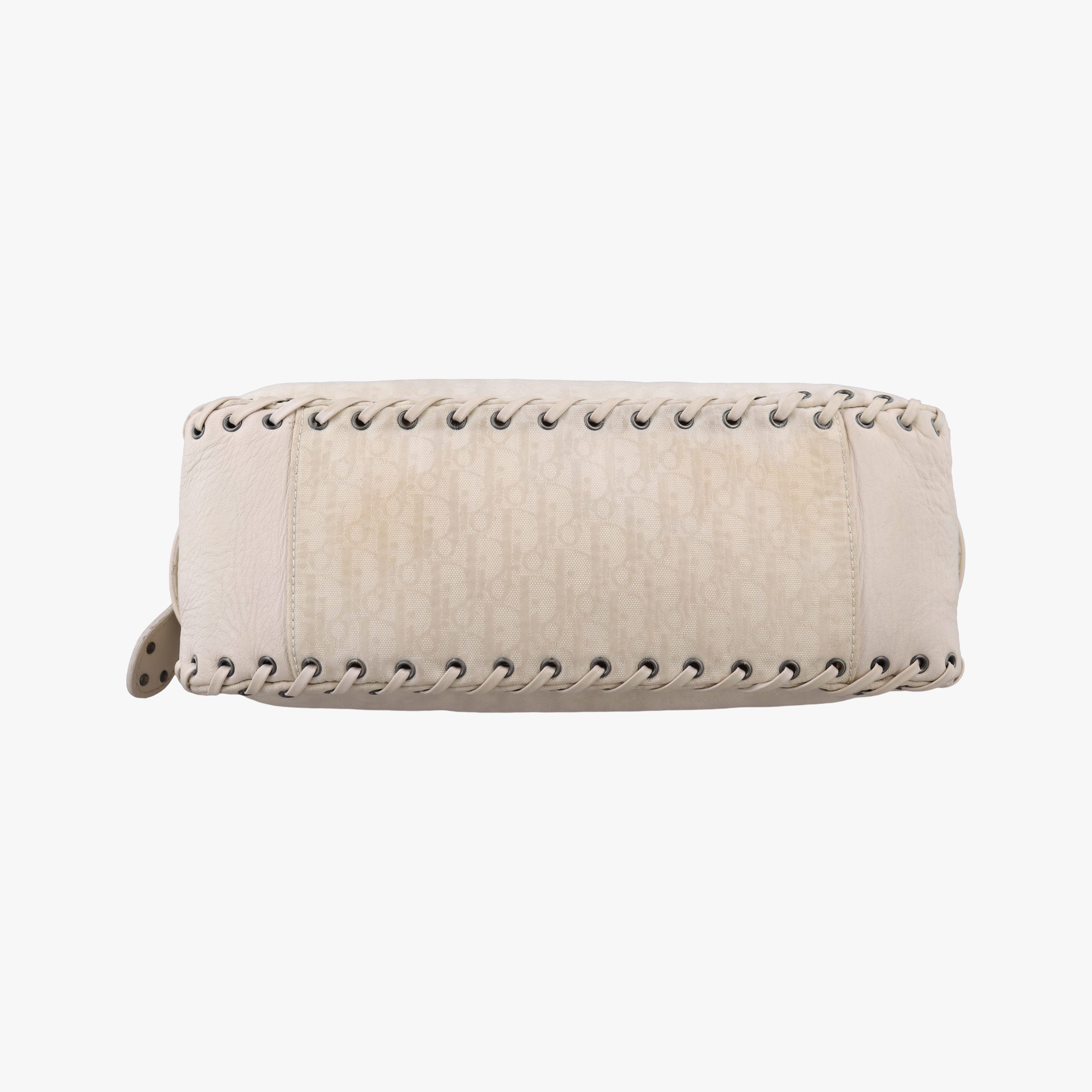 Vintage Christian Dior Dior Romantique Beige Oblique Canvas  shoulderbag | stylenewstar